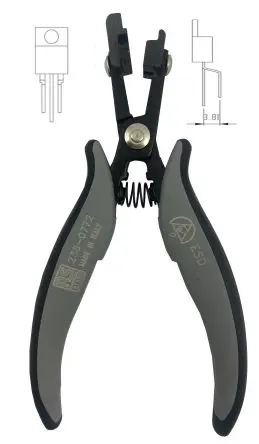 Produktfoto 1 von RS PRO Formzange Seitenschneider Schneidkraft → 1.3 mm 158mm ESD-Sicherheit