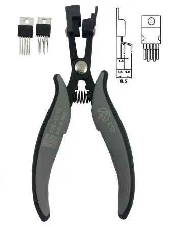 RS PRO Formzange Seitenschneider Schneidkraft → 1.3 mm 158mm ESD-Sicherheit