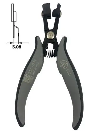 RS PRO Formzange Seitenschneider Schneidkraft → 1.3 mm 158mm ESD-Sicherheit