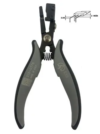 Produktfoto 1 von RS PRO Formzange Seitenschneider Schneidkraft → 1.3 mm 155mm ESD-Sicherheit
