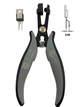 Produktfoto 1 von RS PRO Formzange Seitenschneider Schneidkraft → 1.3 mm 155mm ESD-Sicherheit