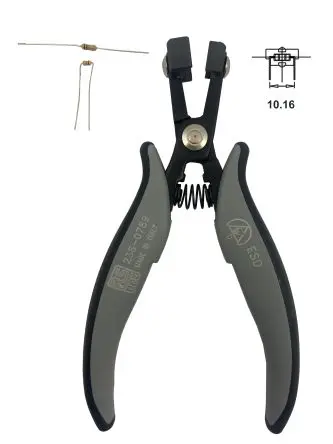 Produktfoto 1 von RS PRO Formzange / Backen 32mm Geriffelt Schneidkraft → 0.8 mm 150mm ESD-Sicherheit