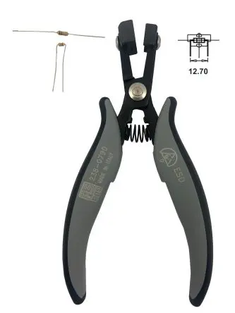 Produktfoto 1 von RS PRO Formzange / Backen 32mm Geriffelt Schneidkraft → 0.8 mm 150mm ESD-Sicherheit
