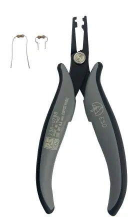 Produktfoto 1 von RS PRO Formzange Geriffelt Schneidkraft → 0.8 mm 150mm ESD-Sicherheit
