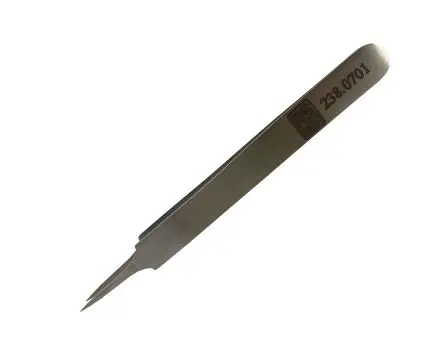 Produktfoto 1 von RS PRO Austenitstahl Pinzette, 100mm, Spitze Sehr scharf Antimagnetisch 1-teilig