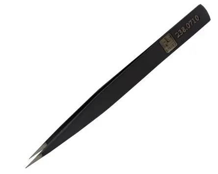 Produktfoto 1 von RS PRO Austenitstahl Pinzette, 130mm, Spitze Fein Antimagnetisch 1-teilig ESD-Sicherheit