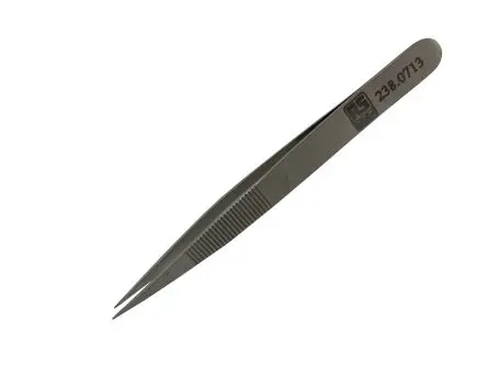 Produktfoto 1 von RS PRO Austenitstahl Pinzette, 110mm, Spitze Stabil Antimagnetisch 1-teilig