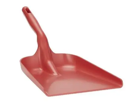 Produktfoto 1 von Vikan 327 mm Handschaufel Für Lebensmittelverarbeitung geeignet, Griff aus Polypropylen, Grifflänge: 550 mm Rot