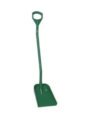 Produktfoto 1 von Vikan 340 mm Rechteckige Schaufel Für Lebensmittelverarbeitung geeignet, Grifflänge: 1280 mm Grün
