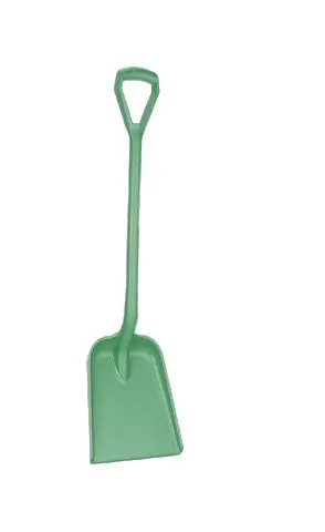 Produktfoto 1 von Vikan 327 mm Rechteckige Schaufel Für Lebensmittelverarbeitung geeignet, Griff aus Polypropylen, Grifflänge: 1040 mm