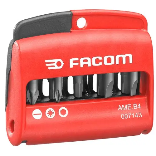 Produktfoto 1 von Facom Geschlitzt, Pozidriv, Sechskant 2.5 to 6 mm, 10-teilig
