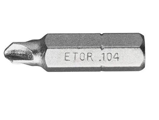 Produktfoto 1 von Facom 6.35 mm 1 mm Schraubbit, Sechskant, 1-teilig, 25 mm