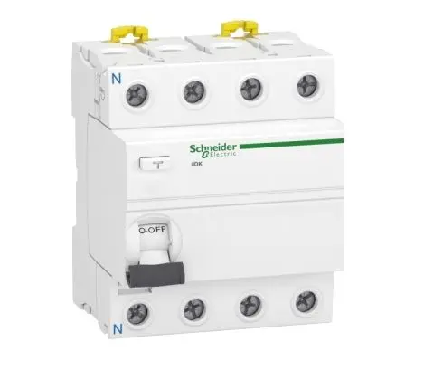 Produktfoto 1 von Schneider Electric Acti9 iIDK RCCB, 4-polig, 25A, 300mA Typ AC Acti9 380 → 415V ac