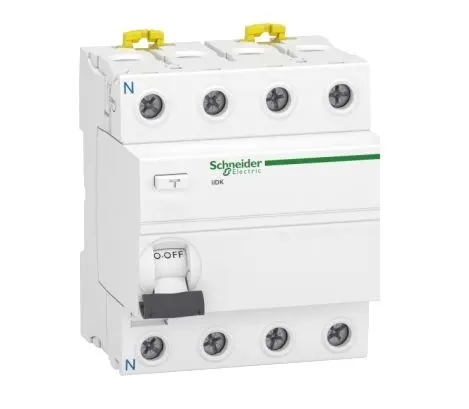 Produktfoto 1 von Schneider Electric Acti9 iIDK RCCB, 4-polig, 40A, 300mA Typ AC Acti9 380 → 415V ac