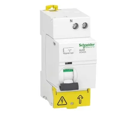 Produktfoto 1 von Schneider Electric Acti9 iIG40K FI-Schutzschalter, 1-polig, 25A, 30 mA Typ AC Acti9 EN/IEC 61008-2-1