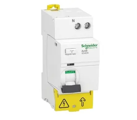 Produktfoto 1 von Schneider Electric Acti9 iIG40K FI-Schutzschalter, 1-polig, 40A, 30 mA Typ AC Acti9 EN/IEC 61008-2-1