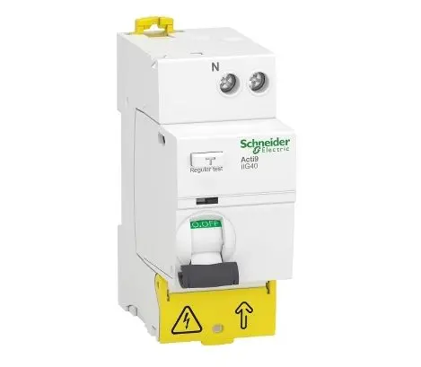 Produktfoto 1 von Schneider Electric Acti9 iIG40 RCCB, 1+N-polig, 63A, 300mA Typ AC Acti9 220 → 240V ac