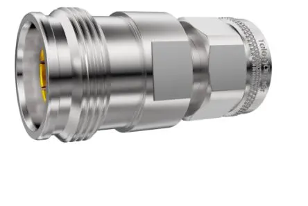 Produktfoto 1 von Telegärtner Koaxadapter, 50 Ω, Gerade, 0GHz, 6 GHz Buchse Stecker