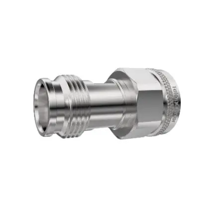 Produktfoto 1 von Telegärtner Koaxadapter, 50 Ω, Gerade, 0GHz, 6 GHz Stecker Buchse