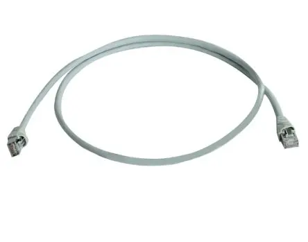 Produktfoto 1 von Telegärtner MP8 FS 100 Cat6a Ethernet-Kabel, 5 m, Blau Abgeschirmt, Aussen ø 5.8 mm Außen-ø , Raucharm halogenfrei