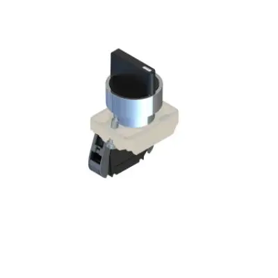 Produktfoto 1 von RS PRO GCX Wahlschalter 2-Stufen Kurzer Hebel 22.5 mm IP20, IP65, 1 Schließer