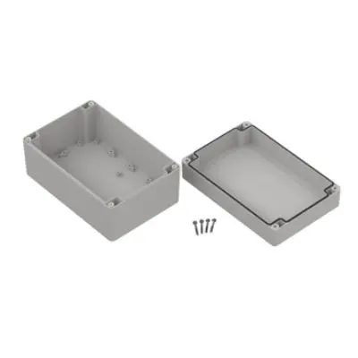 Produktfoto 1 von RS PRO ZP180; Gehäuse; Polycarbonat; Hellgrau IP67 Breite 120.1 mm Höhe 90.3 mm Länge 180.1 mm
