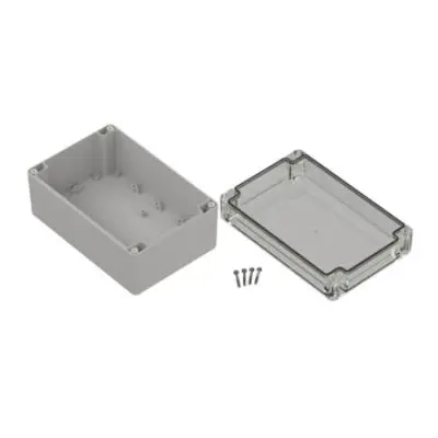 Produktfoto 1 von RS PRO ZP180; Gehäuse; Polycarbonat; Hellgrau IP67 Breite 120.1 mm Höhe 90.3 mm Länge 180.1 mm