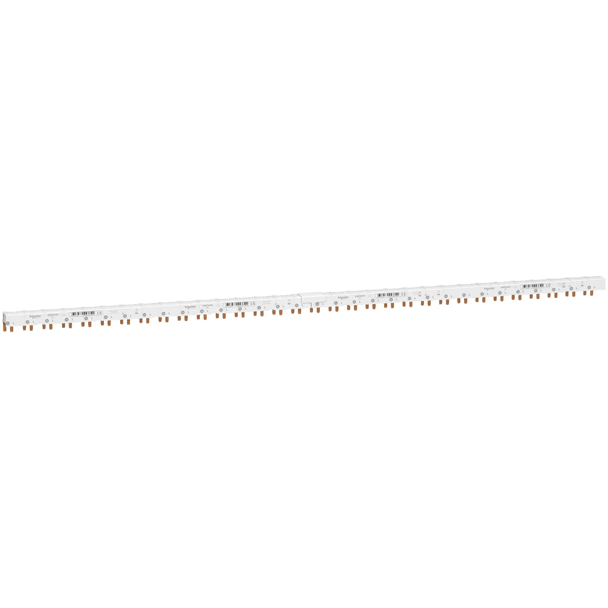 Produktfoto 1 von Schneider Electric, Acti9 iDT40 Reihe Stromschiene, 1 -phasig, 230 V 80 A, 9 mm Raster, Acti9 Reihe