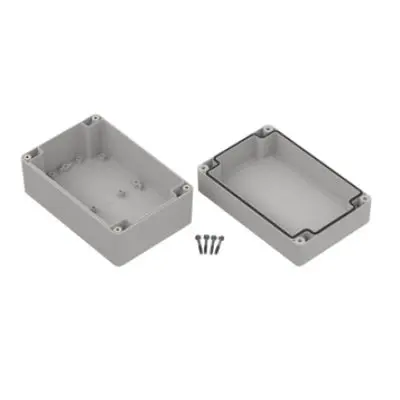 Produktfoto 1 von RS PRO ZP150; Gehäuse; Polycarbonat; Hellgrau IP67 Breite 100 mm Höhe 75 mm Länge 150 mm