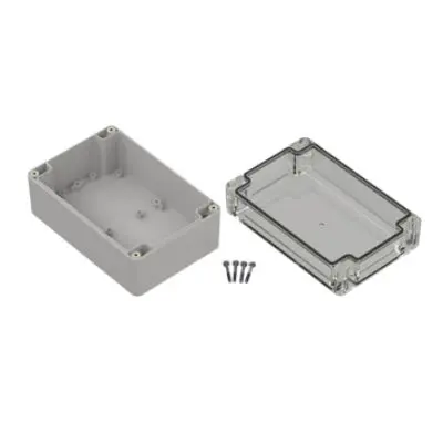 Produktfoto 1 von RS PRO ZP150; Gehäuse; Polycarbonat; Hellgrau IP67 Breite 100 mm Höhe 75 mm Länge 150 mm