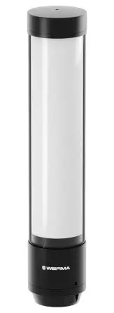 Produktfoto 1 von Werma eSIGN LED Signalturm Keine Summer-Komponente 15-stufig Linse Mehrfarbig 24V Mehrere Basis, Rohr 372 mm