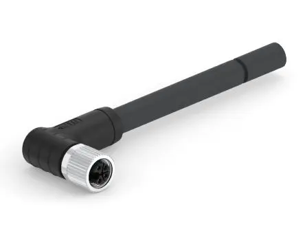 Produktfoto 1 von TE Connectivity M12 L-Code, 4-polig Sensor-Betätigungselementkabel, M12 Buchse 4 / M12 Buchse, Länge 2 m