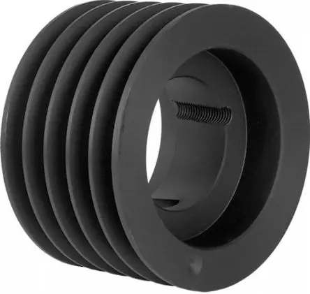 OPTIBELT Gusseisen V-Riemenscheibe, 5 Zähne / Teilung 355 mm, Bohrung 60 mm