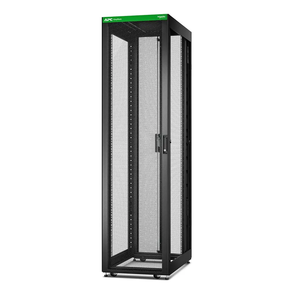 APC Easy Rack Serverschrank, 48 U 1000 mm 600 mm 2258 mm Schwarz
