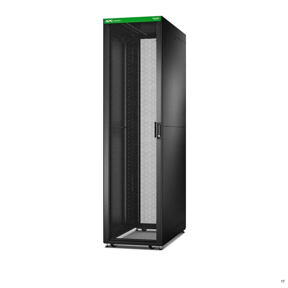 Produktfoto 1 von APC Serie Easy Rack Server-Rack, 48 U, Ges H. 225.8 cm, Schwarz 120 cm 60 cm