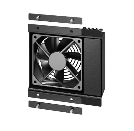 Produktfoto 1 von APC Easy Rack Lüftereinschub, Typ Lüftereinschub, 1 Lüfter, 153.6 m³/h, B. 16.8 cm, H. 17.2 cm, L. 5.3 cm