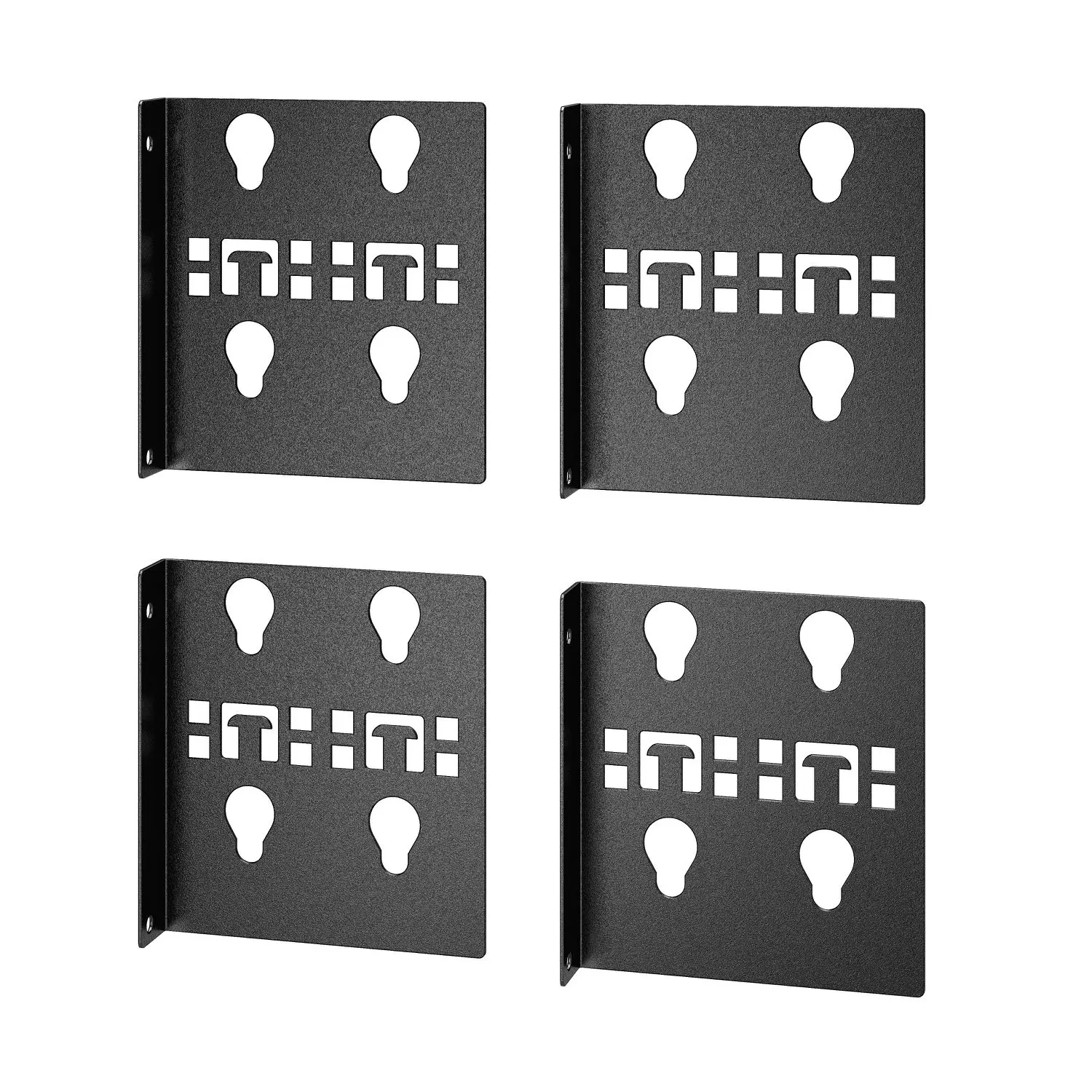 APC Easy Rack Montagehalterung, Montagehalterung für Netzverteiler 8 cm, Weichstahl, M6 2100000.00 mm, 4 pro Paket Stück