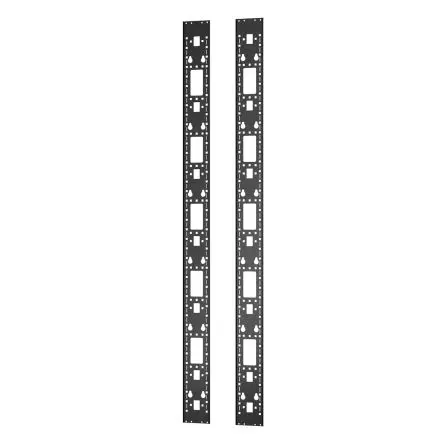 Produktfoto 1 von APC Easy Rack Vertikaler Einbau, Vertikaler Einbau für Server-Rack 1868 mm, Weichstahl, M5 10 mm, 2 pro Paket Stück