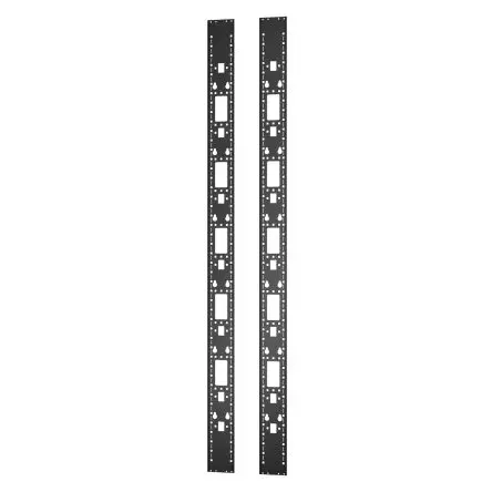 Produktfoto 1 von APC Easy Rack Vertikaler Einbau, Vertikaler Einbau für Server-Rack 2135 mm, Weichstahl, M5 10 mm, 2 pro Paket Stück