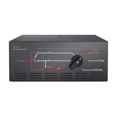 Produktfoto 1 von APC Typ Frontplatte Wartungs-Bypass für APC-InfrastrukturTyp A, Smart-UPS, Symmetrie-USV-Produkte