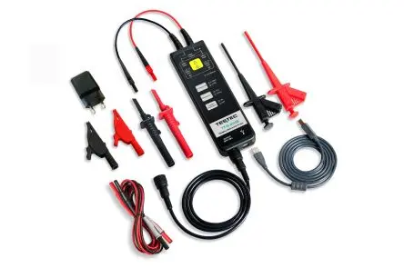 Produktfoto 1 von Testec 8000 TT-SI 8010B Oszilloskoptastkopf Aktiv, Differenzial 100 MHz 7000 V ac/dc BNC