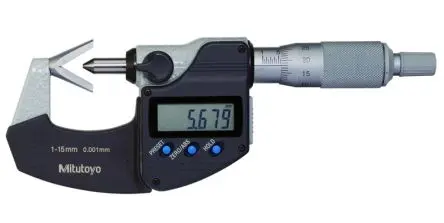 Produktfoto 1 von Mitutoyo Außen- Mikrometer Metrisch / ±0.004 mm