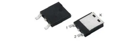 Produktfoto 1 von Vishay eSMP Oberfläche Gleichrichter & Schottky-Diode Schottky-Diode Einfach, 60 V / 35 A TO-252