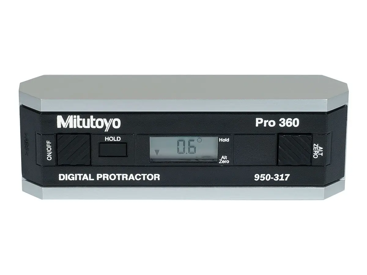 Produktfoto 1 von Mitutoyo Neigungsmesser, Typ Präzisionswellen-Nivellierung, 153 mm Kalibriert, Rahmen Aluminium, 0 Libelle/n, ±0.5 mm/m