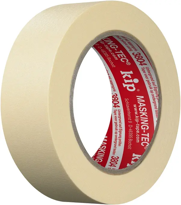 Produktfoto 1 von KIP 3804-36 KIP 3804 Krepppapier Abdeckband Beige, Stärke 0.14 mm Naturgummi-Kleber 36 mm x 50 m