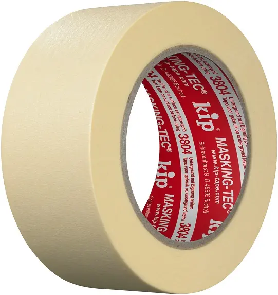 Produktfoto 1 von KIP KIP 3804 Krepppapier Abdeckband Beige, Stärke 0.14 mm Naturgummi-Kleber 48 mm x 50 m