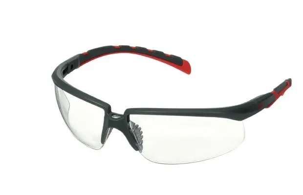 Produktfoto 1 von 3M Solus 2000 Schutzbrille, Carbonglas, Klar Belüftet, Rahmen aus Kunststoff, Schlagfest, Kratzresistent, Anti-Nebel