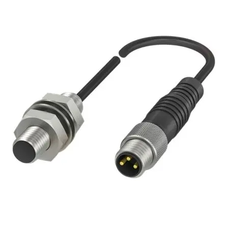 Produktfoto 1 von BALLUFF BES M8 Induktiver Näherungssensor, Gewinderohr PnP / 200mA 2 mm, IP68 30 V dc