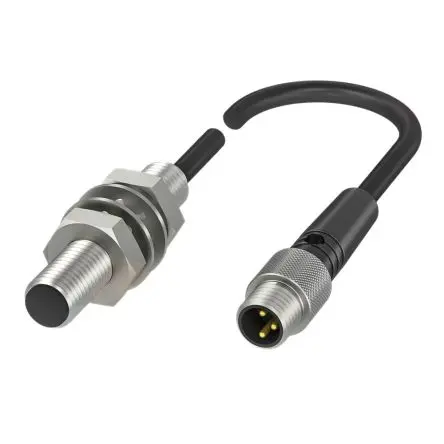Produktfoto 1 von BALLUFF BES M8 Induktiver Näherungssensor, Gewinderohr PnP / 200mA 2 mm, IP68 30 V dc