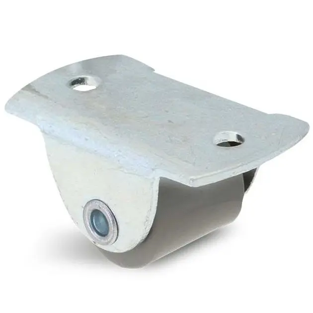 Produktfoto 1 von Guitel Hervieu Fest Lenkrolle, Rad ø 16mm, 12kg, Ges H. 16mm, Rad B. 19mm, 42 x 23mm, Platte, Polypropylen-Material